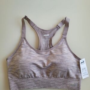 NWT Avia Women's Sports Bra - Taupe XXL